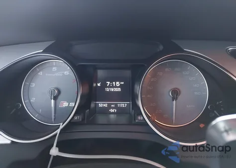 2015 Audi S5 3.0T Premium Plus from USA, damaged, VIN WAUCGAFR6FA060448